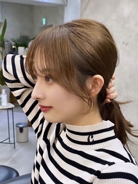 ロンド アンブル 四条烏丸(Lond ambre) 【Lond ambre】中川智帆 レイヤー/顔周り/韓国T