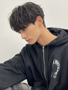 アーリー(Ali'i) ソフトツイストパーマショートレイヤーマッシュサイドパート