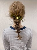 リボンヘアアレンジ　札幌美容室Atelier coco.