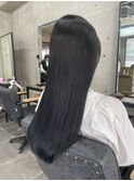 グレーブラック×髪質改善UPTOGLOSS