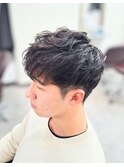無造作パーマ