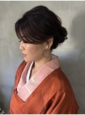 着付けヘアセット