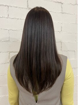 アトリエ ミム 二子玉川店(atelier mim) 髪質改善　縮毛矯正　ブラウンカラー　ストレート　二子玉川