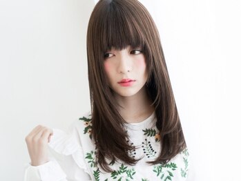 コースト 瑞江(corst)の写真/【髪質改善♪】髪質改善+縮毛矯正!髪質改善TR&超音波アイロンでまっすぐになった髪をうるサラに*[瑞江]