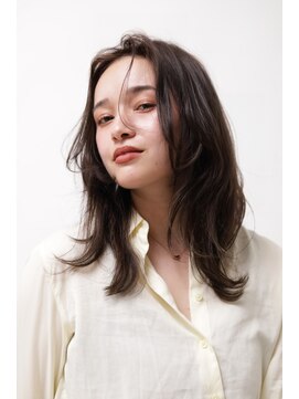 ラ シェンテ エイジア 川西(La Sente Aja) 大人可愛いくびれヘア/顔まわりカット内巻きレイヤーカット