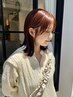 【haru・中島指名限定】カット×高発色カラー×6種類oggiottoトリートメント