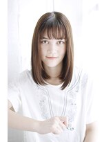 シュシュット(chouchoute)&nbsp;レイヤーカットウェットヘアデザインカラーオリーブベージュ/084