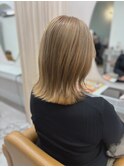 切りっぱなし×ハイトーン