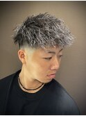 ツイストスパイラル×ホワイトメッシュ