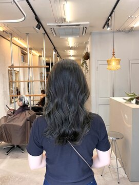 アソビ(Asobi) 【ブリーチなし】オリーブブラウン