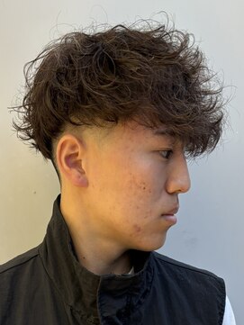 ヘアカロン 熊本本店(Hair CALON) メンズカットパーマスペインカールフェード熊本下通