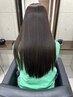 ☆髪質改善トリートメントストレート☆　カット込　22000円→17700
