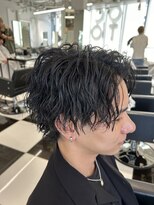 オーシャントーキョー(OCEAN TOKYO) メンズパーマツイスパ波巻きスパイラルマッシュセンターパート