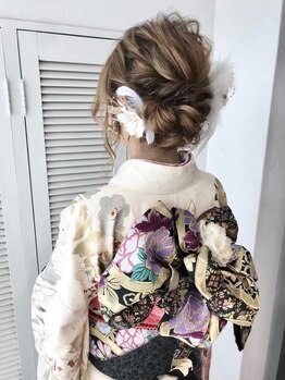 レフア(Lehua)の写真/≪要お問い合わせ≫【成人式ヘアセット+着付け¥27830】どんなイベントでも特別な日は美しく、華やかに◇