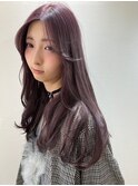 【ブリーチカラー】ラベンダーブラウン