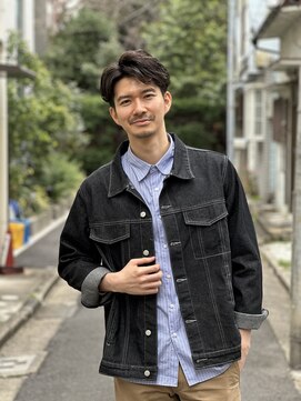 ロンドアベニール 北千住(Lond avenir) スパイキーショートスペインカールニュアンスパーマメンズ