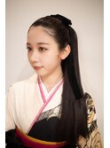 ヘアセット（卒業式）