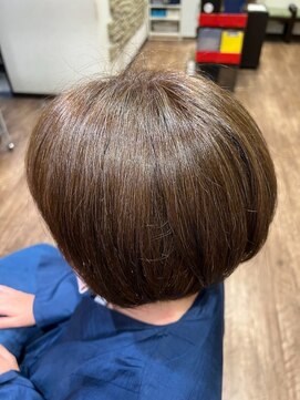 ヘアーレナータ 八王子(HAIR RENATA) 20代30代40代ミニボブショコラアッシュ透明感小顔ブリーチなし