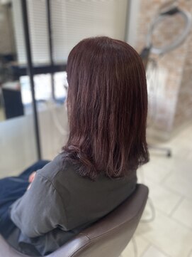 マニッシュ 三鷹駅前店 ベリー系カラー×大人レイヤー