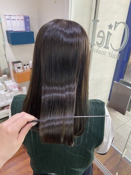 シエル ヘアーメイクアップ(CieL hair make up) 艶髪◎髪質改善トリートメント