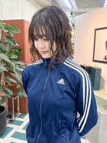 ノエ(noe)&nbsp;ホワイトグレージュ/デジタルパーマ/チェリーブラウン/栄h56