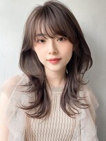 美髪似合わせカット前髪うる艶髪デジタルパーマ#342f0504