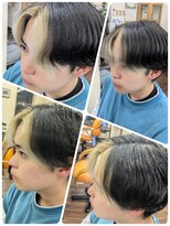 クリア 美容室&nbsp;インナーカラー☆センターパート