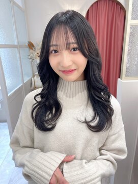 ランド 原宿表参道(LAND) ふんわりカール/ショコラアッシュ/髪質改善/ヘルシースタイル