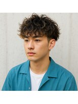 スープレックス ヘアーデザイン(SOUPREX HAIR DESIGN) SOUPREXくせ毛風パーマ　ツーブロックスタイル