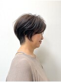 ショート40代50代丸みショート
