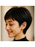 【石田ゆり子さん風ショート再現】似合わせカット+カラー+前髪パーマ