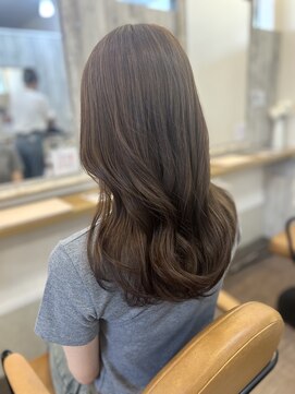 セブンルックス モカ 宇都宮鶴田店(7LOOKS mocha) ブリーチなしWカラーのベージュスタイル