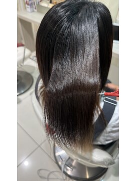 アース 市川店(HAIR & MAKE EARTH) 艶髪◎プレミアムストレート×レイヤーカット