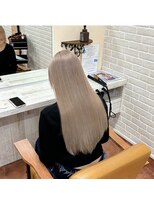 アボックス(abox)&nbsp;ミルクティーベージュ/ベージュ/髪質改善/ケアブリーチ/U24/学割