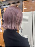 まわりと差がつく夏ショート×ミルキーピンクベージュ