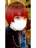 個性派ボブスタイル