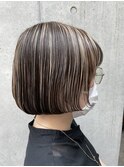 洗練された大人の“筋感ボブ
