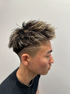 ジュール メンズ 大分(Joule men's) フェザーパーマ/スパイキーショート/サーフカール[大分駅/MEN'S]