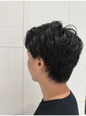 メンズカットパーマ