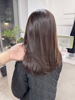 シアー(siar)&nbsp;ブラウンカラー　ブラウン　マロン　髪質改善　ブリーチ無し
