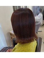 ヘアアンドネイル シーソー(Hair&Nail Seesaw)&nbsp;オレンジブラウンカラー