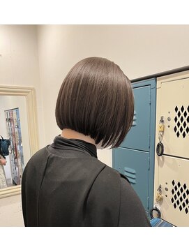 イコール 千葉(equal) 大人ガーリー/ダークアッシュ/ミディアムレイヤーカット[千葉]