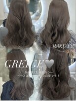 アイシー 表参道(ICY)&nbsp;オリーブグレージュ透明感カラーブリーチなし