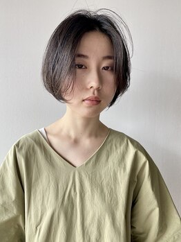 ソルト(Salt)の写真/ショートヘアが得意なスタイリストが創る、再現性の高いカット技術で、どこから見ても綺麗なシルエットに!