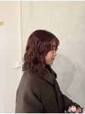 【 YUCCA 】大人可愛い20代/ボブパーマ/ボルドー
