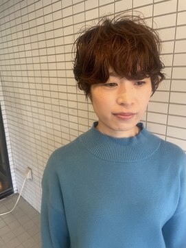 ヘアアンドスペース ベロン(hair&space velon) ショートパーマ