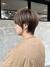 【平日限定】【根元2cmまで】カット+リタッチ+ケアTR(白髪染めOK)¥5700