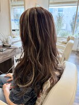 レノマ(renoma)&nbsp;髪質改善＊ロングレイヤーベージュ＊美髪