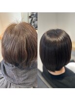 ボクノ 柏店(bokuno) 【MINAMI】ボブの癖強さんの髪質改善!柏でお悩みの方必見☆