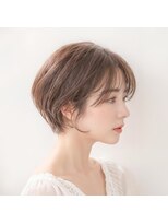 ネオリーブウリ 二子玉川店(Neolive uri) ダークパープルナチュラルショートミルクブラウン